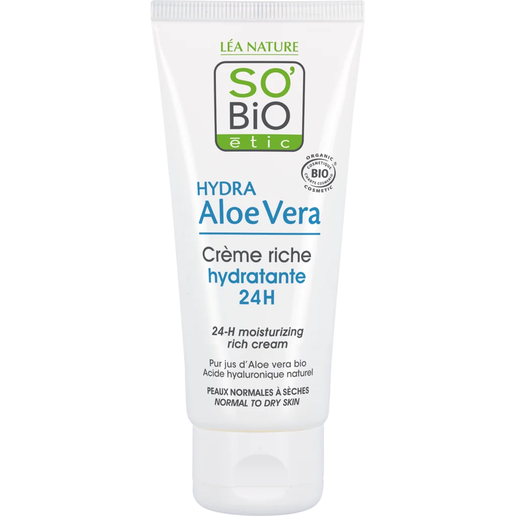 So'Bio Etic Hydra AloeVera 24-h Rich Moisturising Day Cream